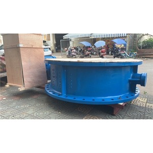 Vanne papillon électrique à joint rigide D943H DN1600 pour applications d'eau à haute température - Product Image 3
