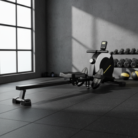 Machine à ramer en fer très vendue, équipement de musculation pour salle de sport intérieure et usage commercial