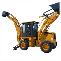 Chargeuse-pelleteuse miniature chinoise 4x4 Wz30-25 de 2,5 tonnes, neuve avec certification CE