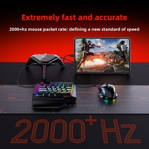 Scorpio 2 Pro: Periféricos de Carga Rápida para Juegos Móviles, Asiento Chicken King, Cableado para Teléfonos Android, Dark Zone - Product Image 4