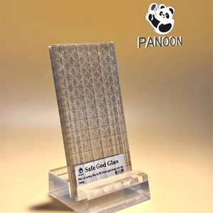 Modern Ribbed Fluted Pattern Laminated Glass Wall <b>Panels</b> for Bathroom Staircase Hall Living Room Dining Curtain Wall-Panoon - Product Image 6