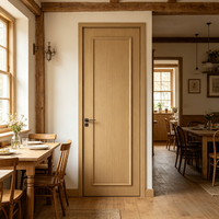 Portes intérieures en bois modernes peintes, résistantes à l'eau, style luxe léger, vente directe d'usine pour chambre, bureau à domicile, appartement