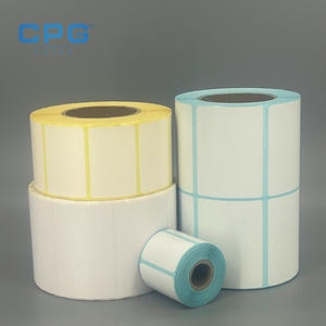 Etiqueta Adhesiva Térmica Impermeable y Resistente al Aceite de 100x150 mm, 115 g/m², Precio de Fábrica, para Logística y Almacén, Etiqueta de Envío de 4x6 - Product Image 1