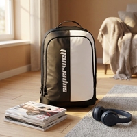 Sac à dos pour ordinateur portable Sac à dos de voyage résistant à l'eau Sacs à dos à roulettes pour femmes hommes adaptés au travail de nuit au collège