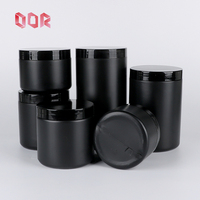 Haut de gamme 250ml - 1000ml vide HDPE protéine poudre pot pharmaceutique qualité plastique stockage poudre peut avec couvercle