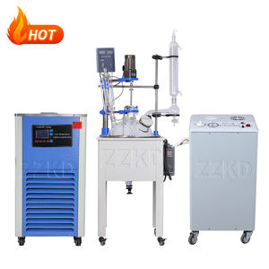 Biorreactor de biodiesel recipiente Reactor de vidrio revestido ultrasónico para uso en laboratorio - Product Image 2