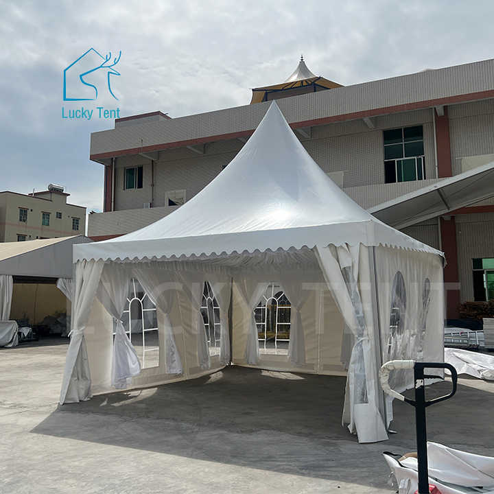 5x5m 6x6m High Quality Party Tents Gazebo Aluminum Frame Pagoda Tent