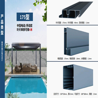 Pergola bioclimatique motorisée en aluminium, gazebo, pavillon, toit à lames rétractables automatiques, imperméable, pour jardin, mariage