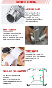 Boîte de photomaton personnalisée <span class=keywords><strong>en</strong></span> gros, nouveau design, pour mariage, selfie, vidéo, accessoires gratuits, boîte de photomaton tendance pour fête - Product Image 3