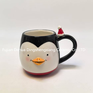 Enfants en céramique <span class=keywords><strong>noel</strong></span> en vrac grand père noël père noël tasse à café tasse avec couvercle en <span class=keywords><strong>gros</strong></span> - Product Image 2