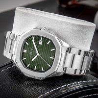 Montre-Bracelet de Luxe Classique Personnalisée Haute Qualité Étanche pour Homme, Logo Personnalisable, Unique en Acier Inoxydable, OEM