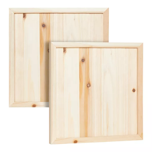Natural <strong>Unfinished</strong> <strong>Wood</strong> Canvas <strong>Wood</strong> <strong>Panel</strong> Boards for Painting Drawing DIY Art Crafts - Product Image 1