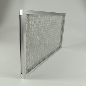 ตะแกรงลวดอลูมิเนียมกรองอากาศแบบล้างทำความสะอาดได้พร้อมโครงโลหะขนาดเล็กสำหรับเครื่องปรับอากาศ - Product Image 4