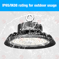 Lámpara Industrial de Alta Potencia 100W-240W, CCT Ajustable, 170LM/W, Cuerpo de Aluminio, para Tiendas y Fábricas, Disponible en Almacenes de EE. UU., UE y Canadá