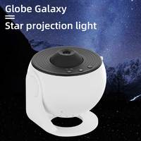 Projecteur d'étoiles intelligent 12-en-1, lumière nocturne ciel étoilé, projecteur de galaxie à 360 degrés, lumière de vacances, planétarium de chambre, projecteur d'étoiles galaxie