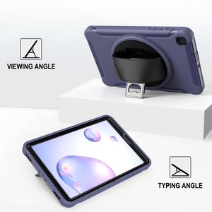 Chống <span class=keywords><strong>s</strong></span>ốc TPU Tablet Bìa trường hợp đối với Samsung <span class=keywords><strong>Galaxy</strong></span> <span class=keywords><strong>Tab</strong></span> một <span class=keywords><strong>8</strong></span>.4 2020 t307 Trường hợp với dây đeo tay - Product Image 2