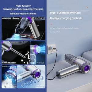 <span class=keywords><strong>Aspirateur</strong></span> de <span class=keywords><strong>voiture</strong></span> sans fil 100W 14000Pa, charge rapide Type-C, 6000mAh, 3 vitesses, <span class=keywords><strong>aspirateur</strong></span> portable sans fil à main - Product Image 2