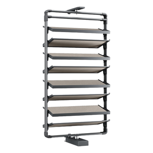 Hnoss kim loại hiện đại miễn phí đứng Giày giá lưu trữ <span class=keywords><strong>Organizer</strong></span> <span class=keywords><strong>360</strong></span> kéo ra xoay tủ quần áo giá giày - Product Image 5