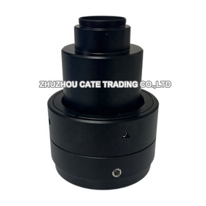 Adaptateur de caméra vidéo CCD réglable 1X, adaptateur de couplage de phototube à monture C pour microscopes biologiques trinoculaires <span class=keywords><strong>Olympus</strong></span> - Product Image 2