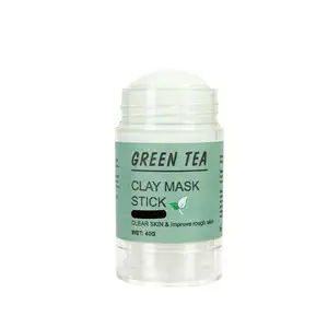 Глиняная палочка для ухода за зеленым чаем удаляет Угри глубоко очищением, сужает поры и осветляет пятна глиняной палочки