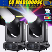 Entrepôt UE 1 pièce Beam 100W Sans fil DMX512 Projecteur à tête mobile à faisceau LED annulaire Alimenté par batterie Éclairage de scène DJ Concert