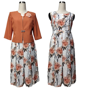 Traje de Vestir para Mujer, Talla 5XL, Estilo Línea A, para Iglesia u Oficina - Product Image 2