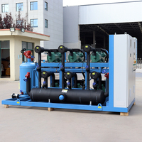 Machines de réfrigération automatiques Compresseur à piston haute température Unité de compresseur Bitzer pour entrepôt de stockage alimentaire