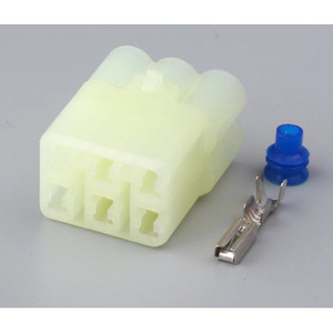 Conectores Automotrices de 6 Pines, Conector de Plástico Amarillo Macho y Hembra para Vehículos Toyota, Estándar Mo 161 - Product Image 2