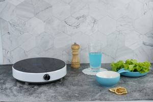 Hong-cb KC — Mini cuiseur à induction électrique, pot à induction de forme ronde avec affichage numérique, coréen, cuisinière en céramique - Product Image 3