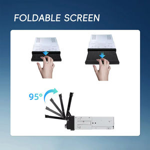 Podofo 8 Cores <b>Android</b> Car Radio Stereo 7'' 4+64GB Wireless CarPlay <b>Android</b> Auto BT WiFi 4G LTE GPS DSP USB Retractable Screen - Product Image 4