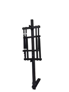 Estante de Snowboard para esquí de coche <span class=keywords><strong>trasero</strong></span> de estilo deportivo de 2 pulgadas con cerradura de seguridad fácil acceso al maletero accesorios exteriores de diseño inclinable plegable - Product Image 2