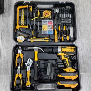 Kit de perceuse-visseuse électrique sans fil de qualité industrielle, personnalisable avec des outils électriques en plastique OEM - Product Image 6