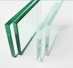 6Mm 10Mm 12Mm 15Mm 19Mm Gehard Glas Effen Wit Kleurloos Helder Floatglas Gehard/Gehard Gelaagd Glas