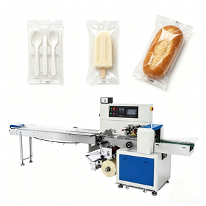 Macchina Automatica ad Alta Velocità per Confezionamento Orizzontale di Caramelle Morbide e Dure, Imballatrice a Flusso Continuo per Piccoli Prodotti - Product Image 2