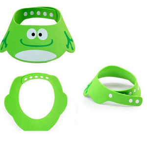 Gorro de champú para bebé, protección auditiva impermeable, gorro de champú para niños, gorro de baño de silicona ajustable para Dios - Product Image 1