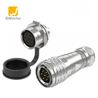 Connecteur de prise et de fiche circulaire en métal étanche IP67 E-Weichat série SF16 10A