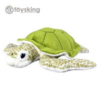 Oreiller et jouet de voyage en forme de tortue douce - Peluche Ninja Turtle câlin, animal en peluche multifonctionnel pour le lit des enfants et en déplacement, personnalisable