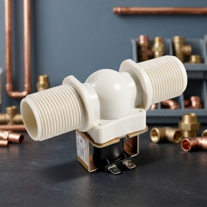 Válvula Solenoide Eléctrica de Plástico de 1 Pulgada, 12V 24V 220V, Normalmente Cerrada, Válvula Magnética de Control de Agua/Aceite/Aire G1 para Irrigación OEM - Product Image 3