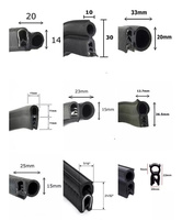 Joint d'étanchéité en caoutchouc EPDM pour capot, porte, coffre, garniture de bordure, bande d'étanchéité, taille personnalisable, découpe pour Renault Espace Koleos Duster Captur