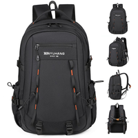 Sac à dos pour ordinateur portable grande capacité pour homme, décontracté, pour lycéen, imperméable, en tissu Oxford, pour la randonnée, le camping et la montagne