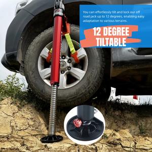 23-ton alluminio alto sollevamento idraulico recupero martinetto lungo nuovo portatile riparazione auto Top 4x4 fuoristrada SUV parti universali - Product Image 5