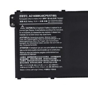 Batería de ordenador portátil AC14B18J para Acer Aspire Chromebook Gateway 11/13/15/1/2/2/12/12/12/12/12/30/12/12/10/12/12 - Product Image 6