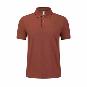 Women's Polo Shirt 220g Cotton Modal Knitted Breathable Summer Short Sleeve Collared Top - Product Image 3