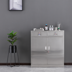 <span class=keywords><strong>Armoire</strong></span> de stockage de médicaments demi-hauteur personnalisée <span class=keywords><strong>armoire</strong></span> de <span class=keywords><strong>pharmacie</strong></span> de stockage en acier inoxydable 304 pour meubles d'hôpital - Product Image 4