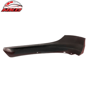 Adapté aux BMW E90 09-12 Série 3, style OE, 2 pièces, séparateurs de pare-chocs avant, PP non peint, accessoire extérieur de haute qualité - Product Image 5