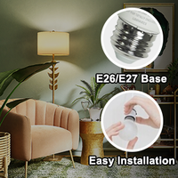 E27 B22 9w Éclairage rechargeable pour intérieur extérieur Lampe LED d'urgence Ampoule