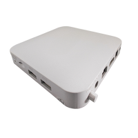 Boîtier TV OTT Android 11 et Linux double système d'exploitation, 2 Go de RAM, 32 Go de ROM, BT double Wi-Fi, quadricœur, 4K, portail AV1 HEVC, mise à jour OTA, lecteur multimédia 4K