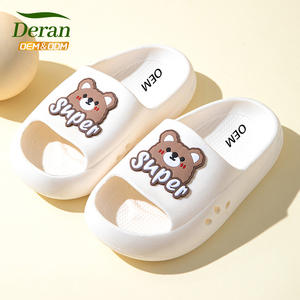 شباشب أطفال DERAN OEM من مادة EVA، أحذية كرتونية لطيفة للأولاد والبنات والأطفال الصغار، مضادة للانزلاق ومتينة مع إحساس مريح - Product Image 1