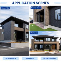 Mur-rideau multicouche KMEW, revêtement extérieur autonettoyant, purificateur d'air, résistant aux intempéries, 40 ans+, panneau de façade résidentiel pour villa