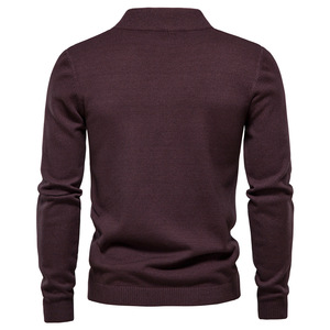 Pull en maille pour homme UG, en polyester épais, respirant, chaud, coupe ajustée, manches longues, pour les loisirs d'hiver - Product Image 2